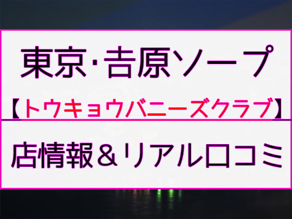 吉原東京ソープランド「トウキョウバニーズクラブ」