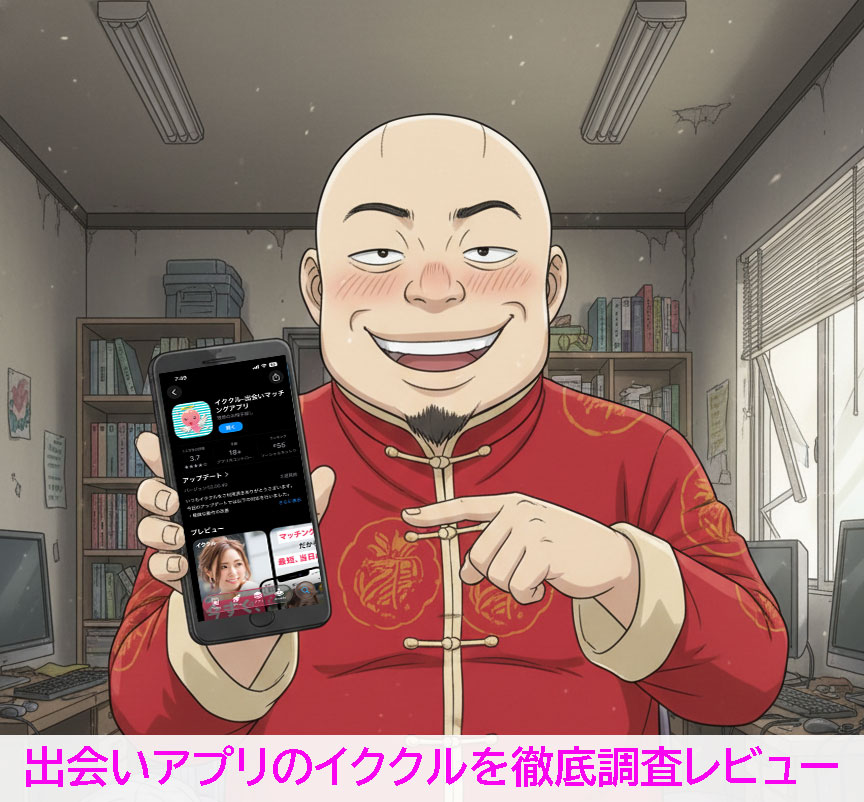 出会いアプリのイククルは本当に出会えるのかレビューしました。